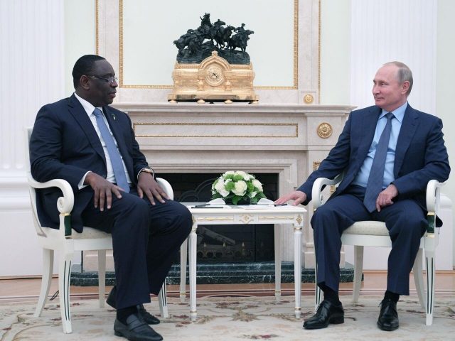 Macky Sall Putin and Putin